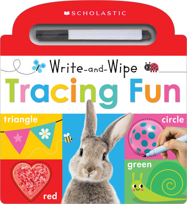 Book cover for Tracing Fun: Scholastic Early Learners (Write and Wipe)