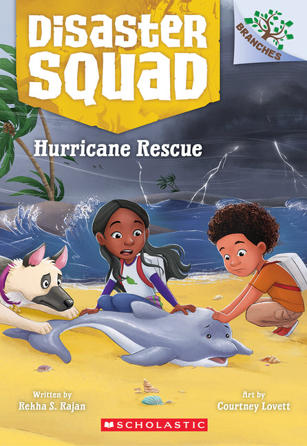 Book cover for Hurricane Rescue: A Branches Book (Disaster Squad #2)