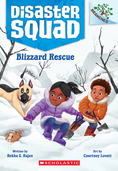 Book cover for Blizzard Rescue: A Branches Book (Disaster Squad #3)
