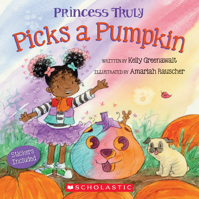 Book cover for Princess Truly Picks a Pumpkin
