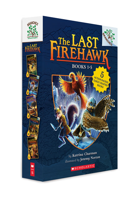 Book cover for Last Firehawk, Books 1-5: A Branches Box Set