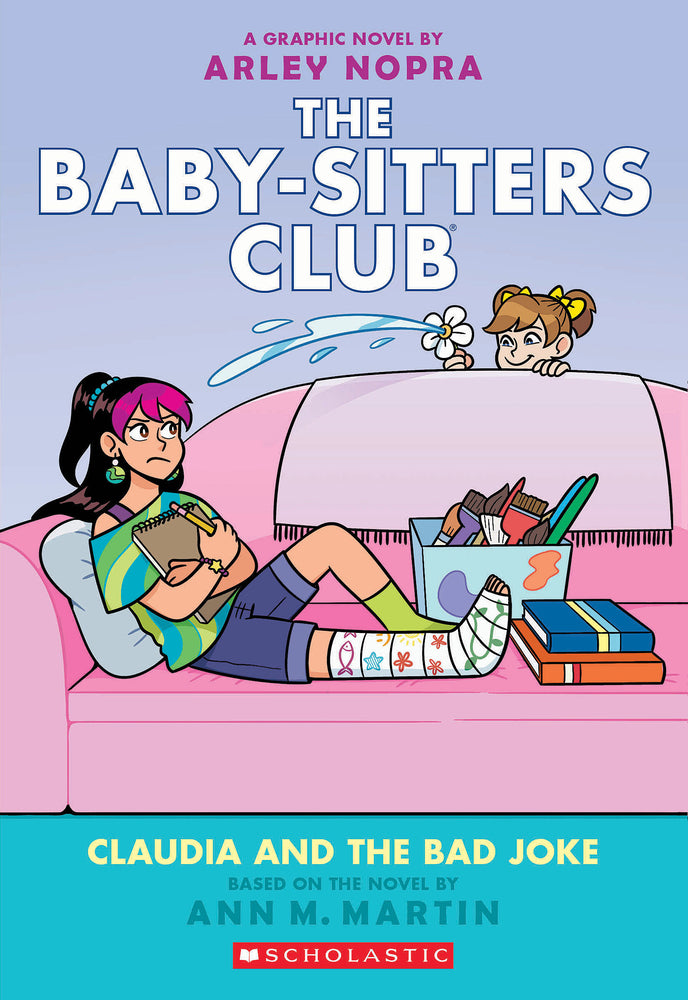 Book cover for Claudia and the Bad Joke: A Graphic Novel (the Baby-Sitters Club #15)