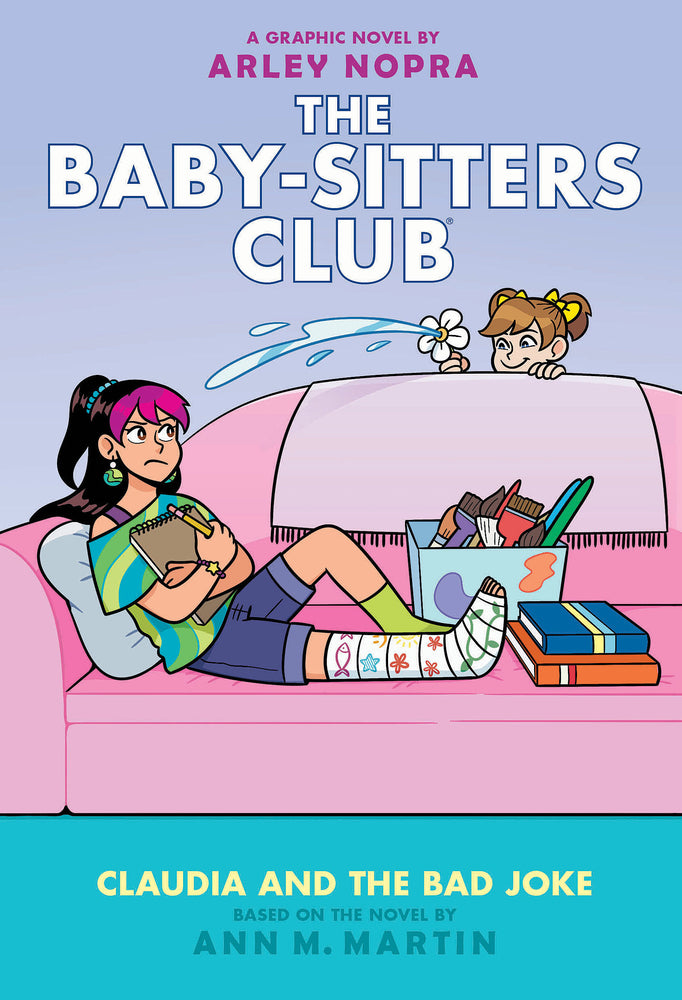 Book cover for Claudia and the Bad Joke: A Graphic Novel (the Baby-Sitters Club #15)