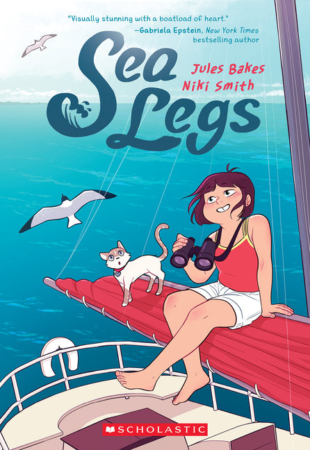 Book cover for Sea Legs: A Graphic Novel (Sea Legs #1)