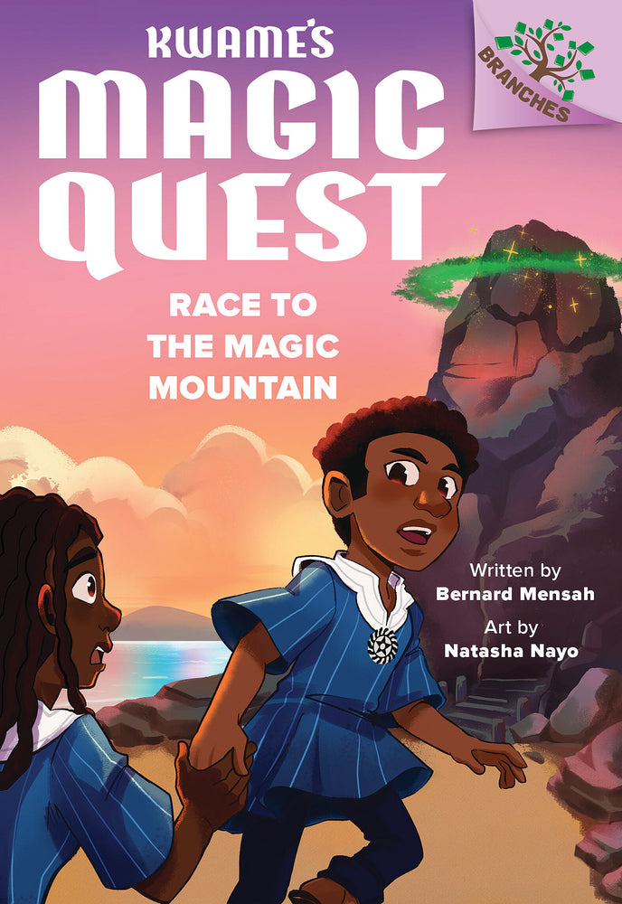 Book cover for Race to the Magic Mountain: A Branches Book (Kwame's Magic Quest #2)