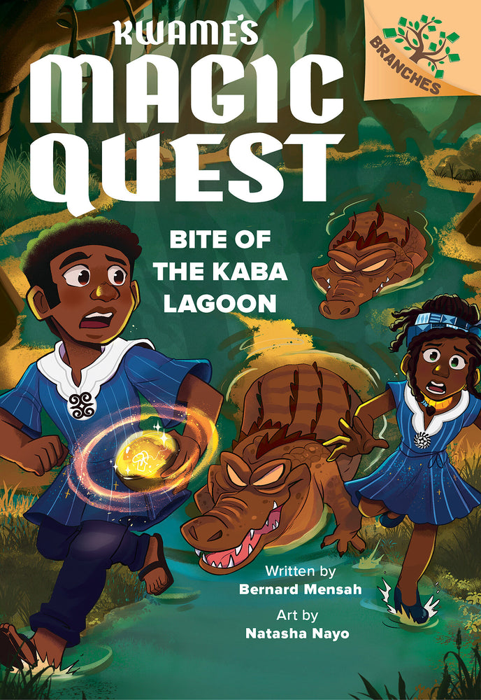 Book cover for Bite of the Kaba Lagoon: A Branches Book (Kwame's Magic Quest #3)