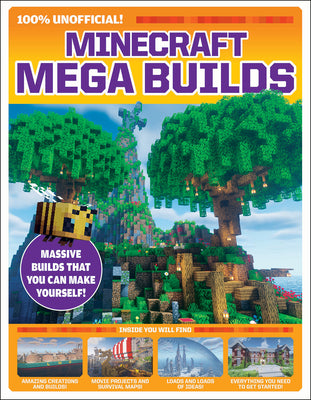 Book cover for Minecraft Mega Builds: An Afk Book