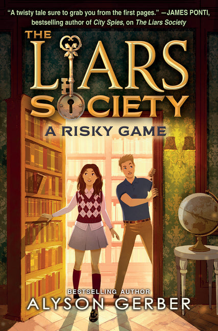 Book cover for Risky Game (the Liars Society #2)