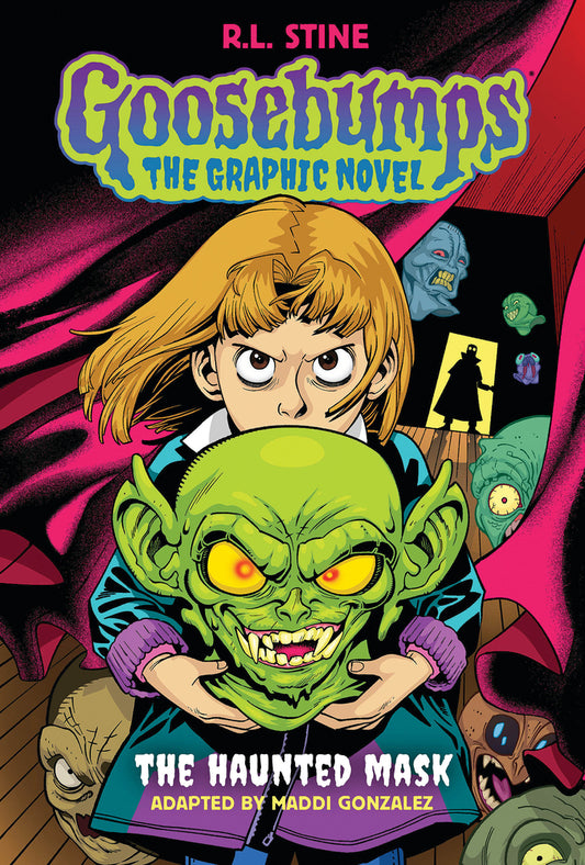 Book cover for The Haunted Mask