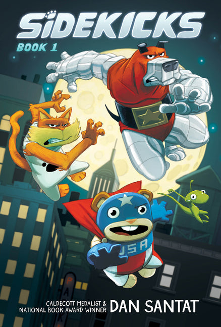 Book cover for Sidekicks: A Graphic Novel (Sidekicks #1)