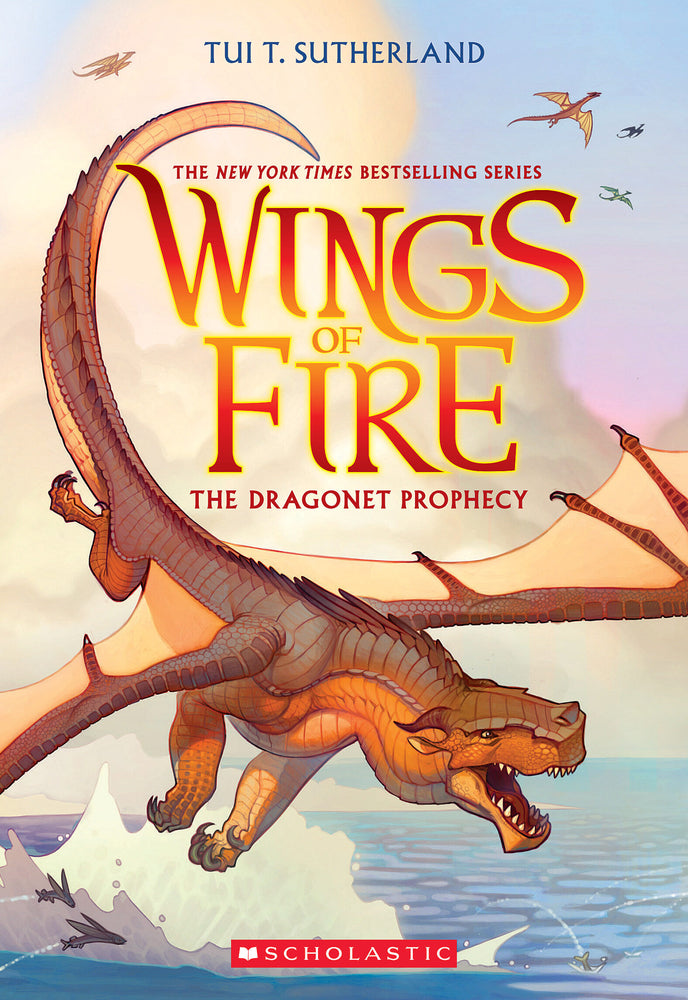 Book cover for The Dragonet Prophecy (Wings of Fire #1)