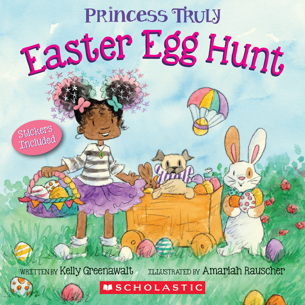 Book cover for Princess Truly's Easter Egg Hunt