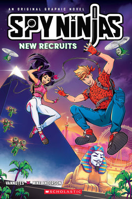 Book cover for Spy Ninjas Official Graphic Novel: New Recruits