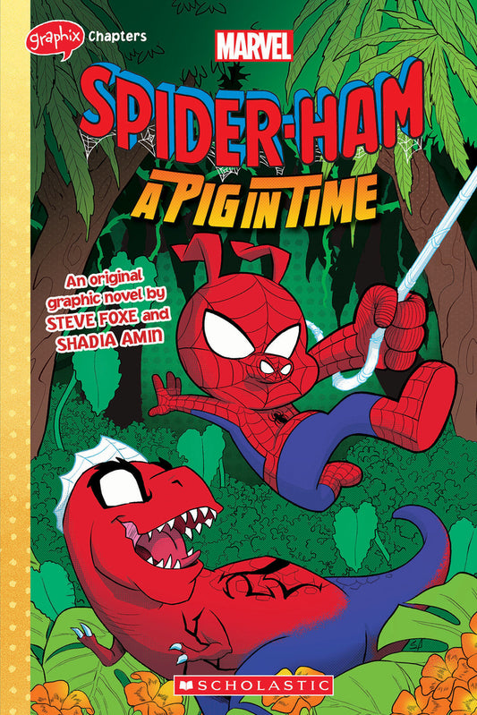 Book cover for Spider-Ham: A Pig in Time