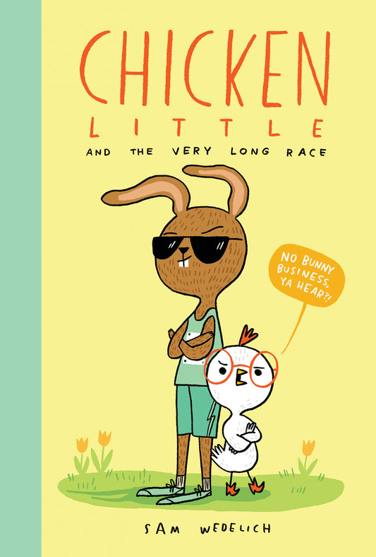 Book cover for Chicken Little and the Very Long Race (the Real Chicken Little)