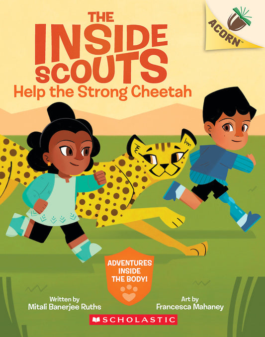 Book cover for Help the Strong Cheetah: An Acorn Book (the Inside Scouts #3)