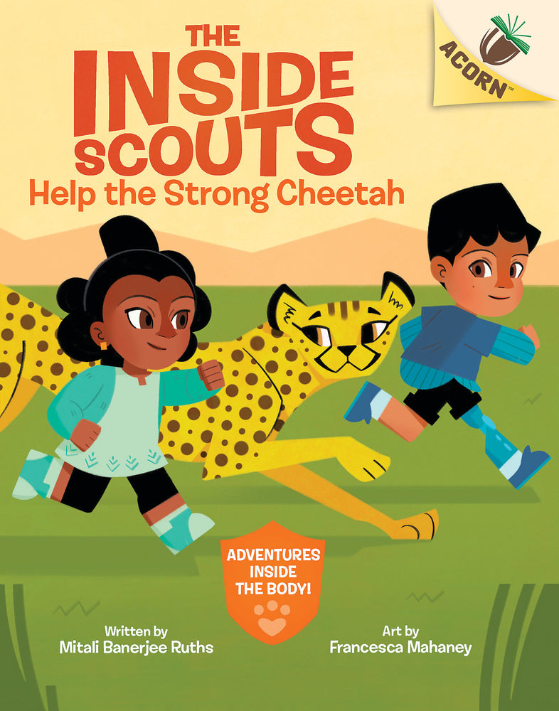 Book cover for Help the Strong Cheetah: An Acorn Book (the Inside Scouts #3)