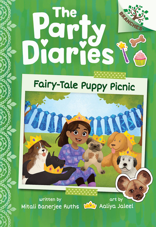 Book cover for Fairy-Tale Puppy Picnic: A Branches Book (the Party Diaries #4)