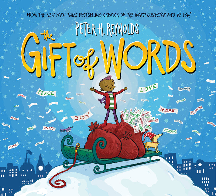 Book cover for Gift of Words (a Holiday Picture Book)
