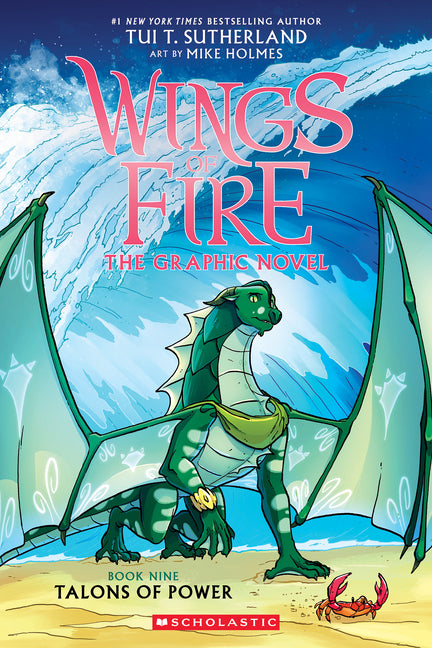 Book cover for Talons of Power: A Graphic Novel (Wings of Fire Graphic Novel #9)
