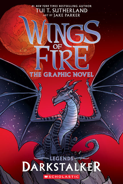 Book cover for Darkstalker: A Graphic Novel (Wings of Fire: Legends Graphic Novel)