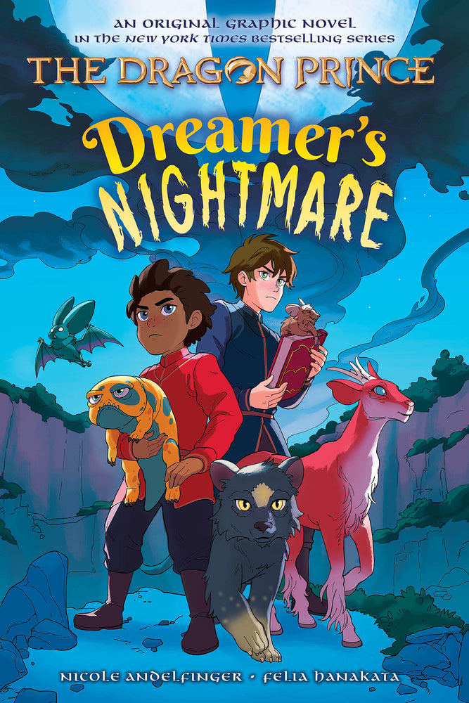 Book cover for Dreamer's Nightmare (the Dragon Prince Graphic Novel #4)