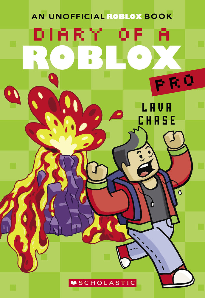Book cover for Lava Chase (Diary of a Roblox Pro #4: An Afk Book)