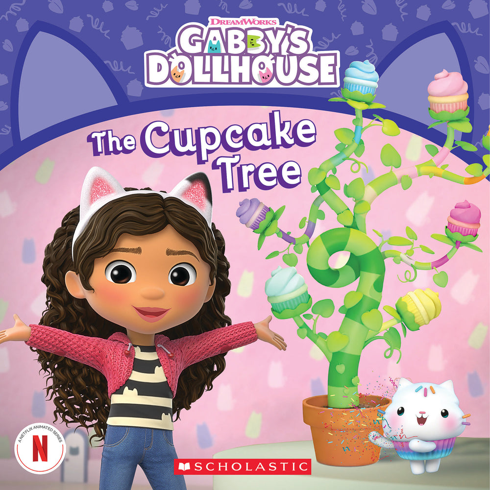 Book cover for Cupcake Tree (Gabby's Dollhouse Storybook)