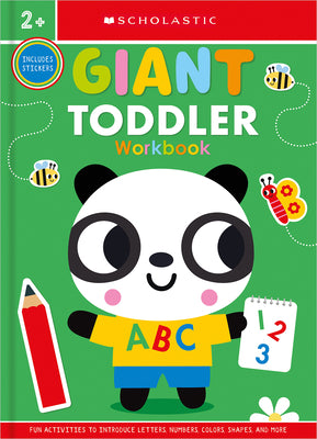 Book cover for Giant Toddler Workbook: Scholastic Early Learners (Workbook)
