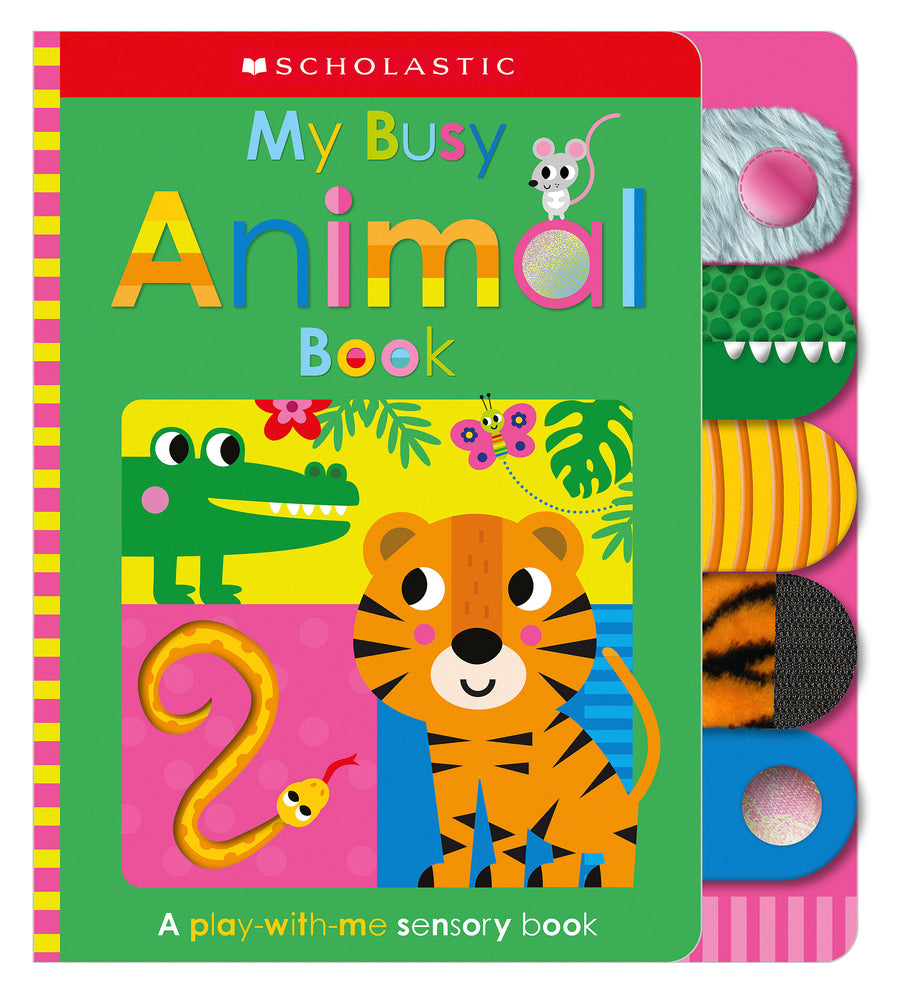Book cover for My Busy Animal Book: Scholastic Early Learners (Touch and Explore)