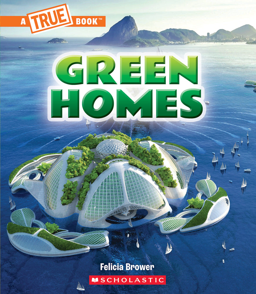 Book cover for Green Homes (a True Book: A Green Future)