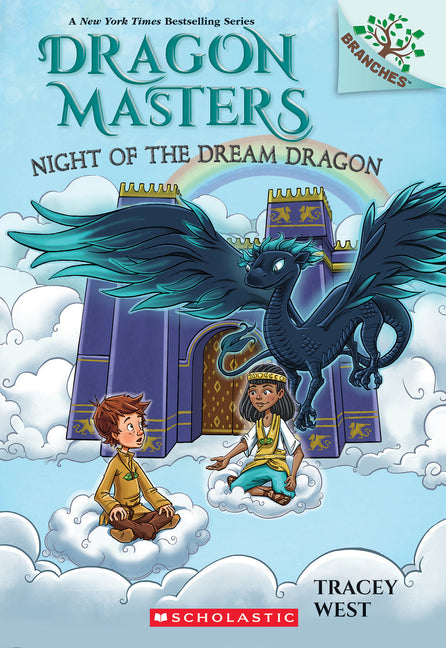 Book cover for Night of the Dream Dragon: A Branches Book (Dragon Masters #28)