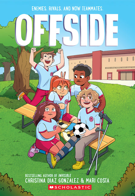Book cover for Offside: A Graphic Novel