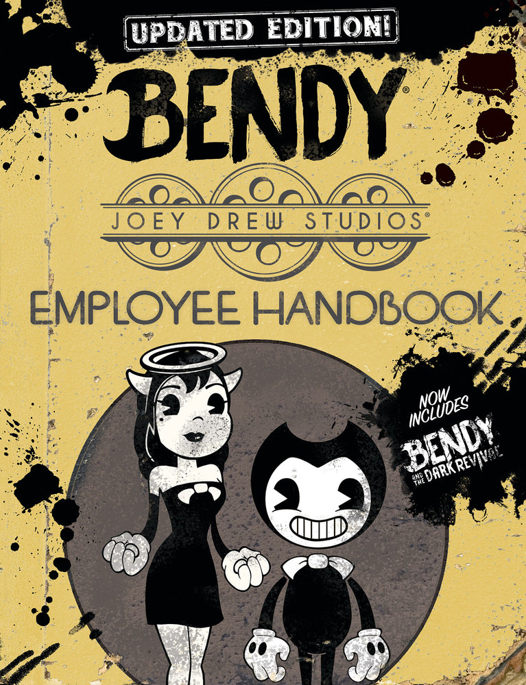 Book cover for Joey Drew Studios Updated Employee Handbook: An Afk Book (Bendy)