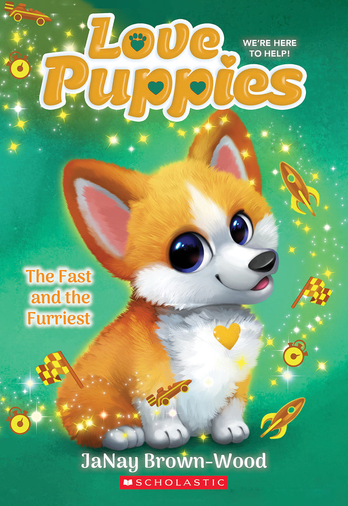 Book cover for The Fast and the Furriest (Love Puppies #6)