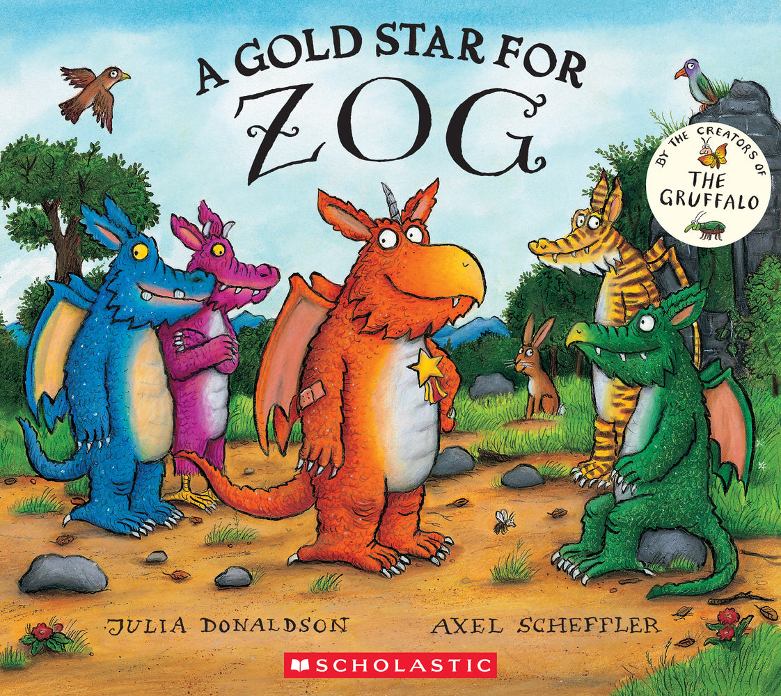 Book cover for A Gold Star for Zog