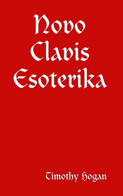 Book cover for Novo Clavis Esoterika