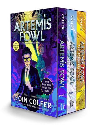 Book cover for Artemis Fowl 3-Book Paperback Boxed Set-Artemis Fowl, Books 1-3