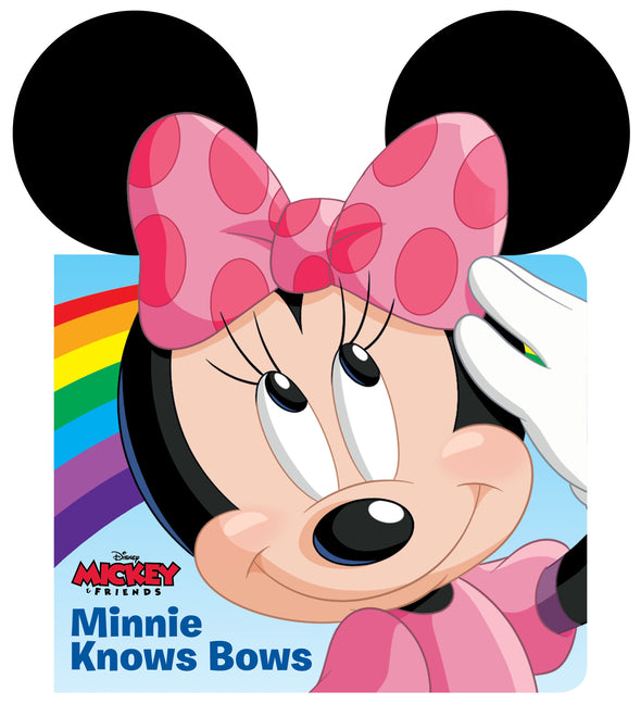 Book cover for Minnie Knows Bows: Disney Mickey & Friends