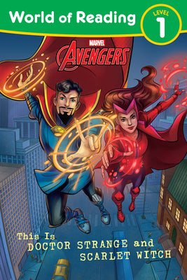 Book cover for World of Reading: This Is Doctor Strange and Scarlet Witch