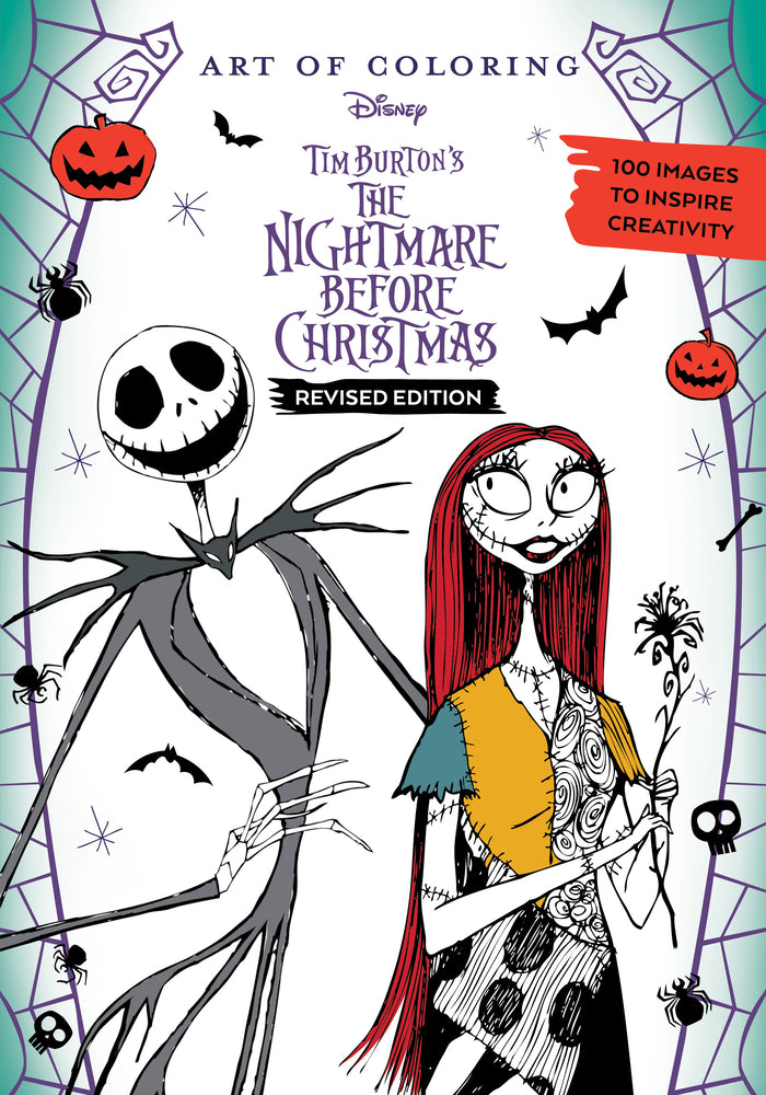 Book cover for Art of Coloring: Disney Tim Burton's the Nightmare Before Christmas
