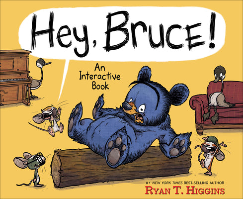 Book cover for Hey, Bruce!: An Interactive Book
