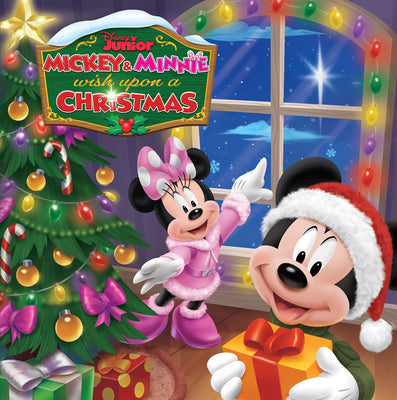 Book cover for Disney Junior Mickey: Mickey's Wish Upon a Christmas