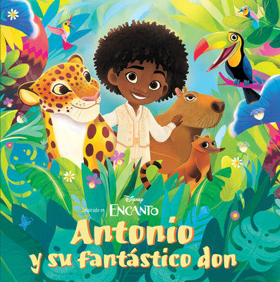 Book cover for Disney Encanto: Antonio's Amazing Gift Paperback Spanish Edition