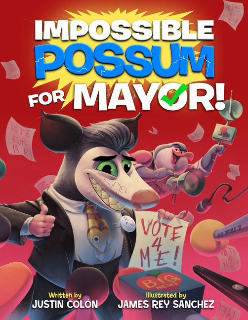 Book cover for Impossible Possum for Mayor!