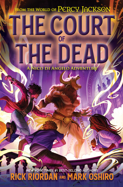 Book cover for From the World of Percy Jackson: The Court of the Dead: A Nico Di Angelo Adventure