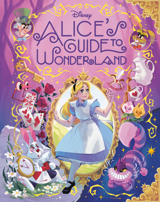 Book cover for Alice's Guide to Wonderland (Disney Alice in Wonderland)