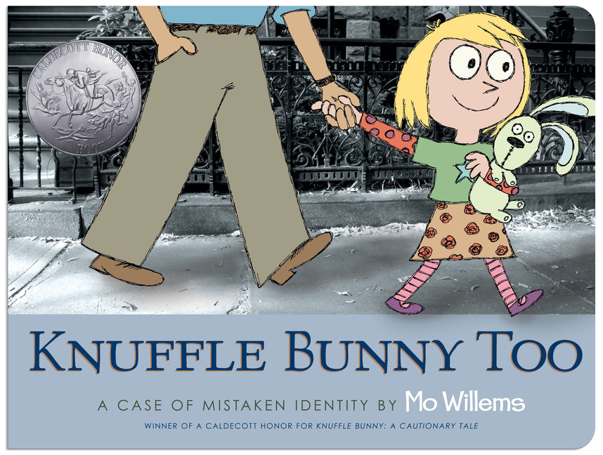 Book cover for Knuffle Bunny Too: A Case of Mistaken Identity