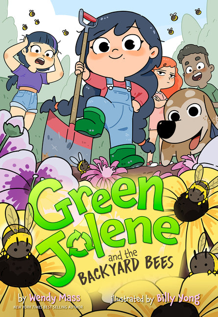 Book cover for Green Jolene and the Backyard Bees