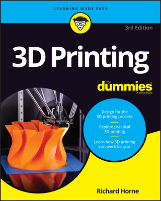 Book cover for 3D Printing for Dummies